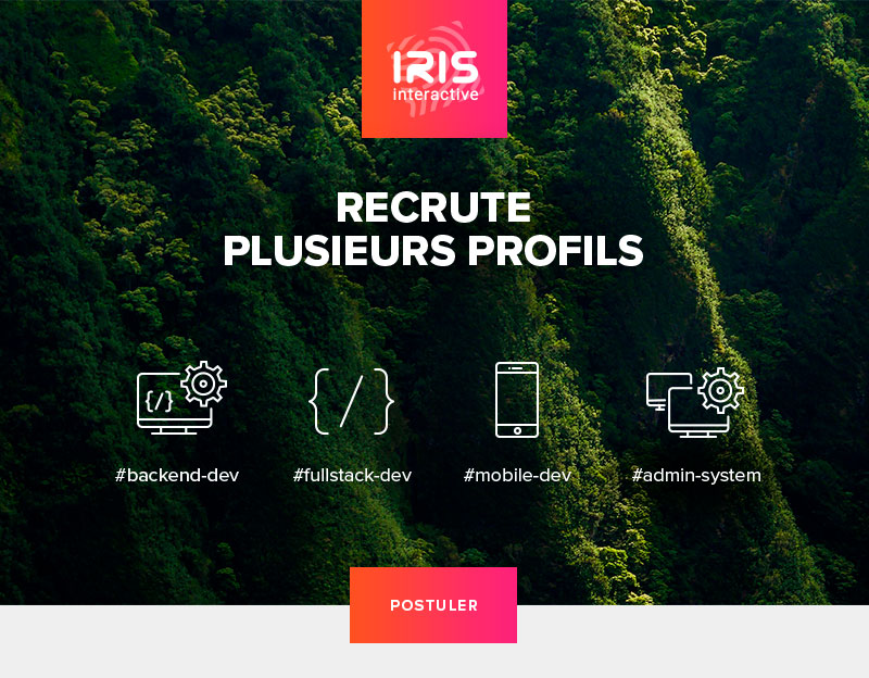 Recrutement IRIS Interactive